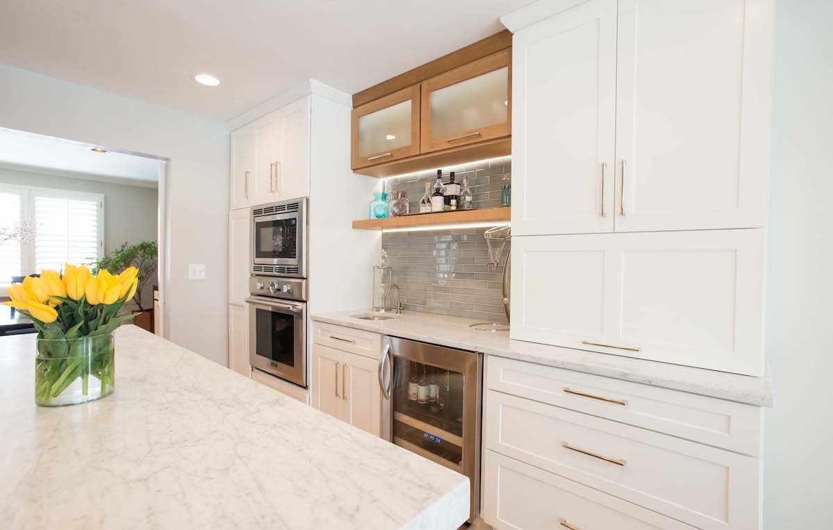 marble-kitchen-island-white-cabinets-christine-spillar-interior-design
